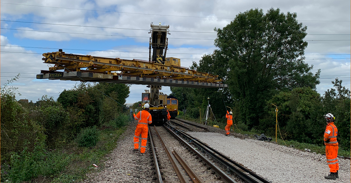 Essential Weekend Works for the SRSA | Colas Rail UK