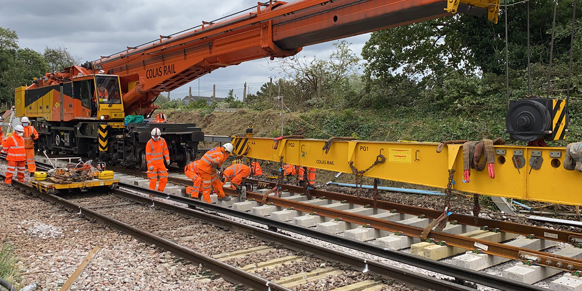 Essential Weekend Works for the SRSA | Colas Rail UK
